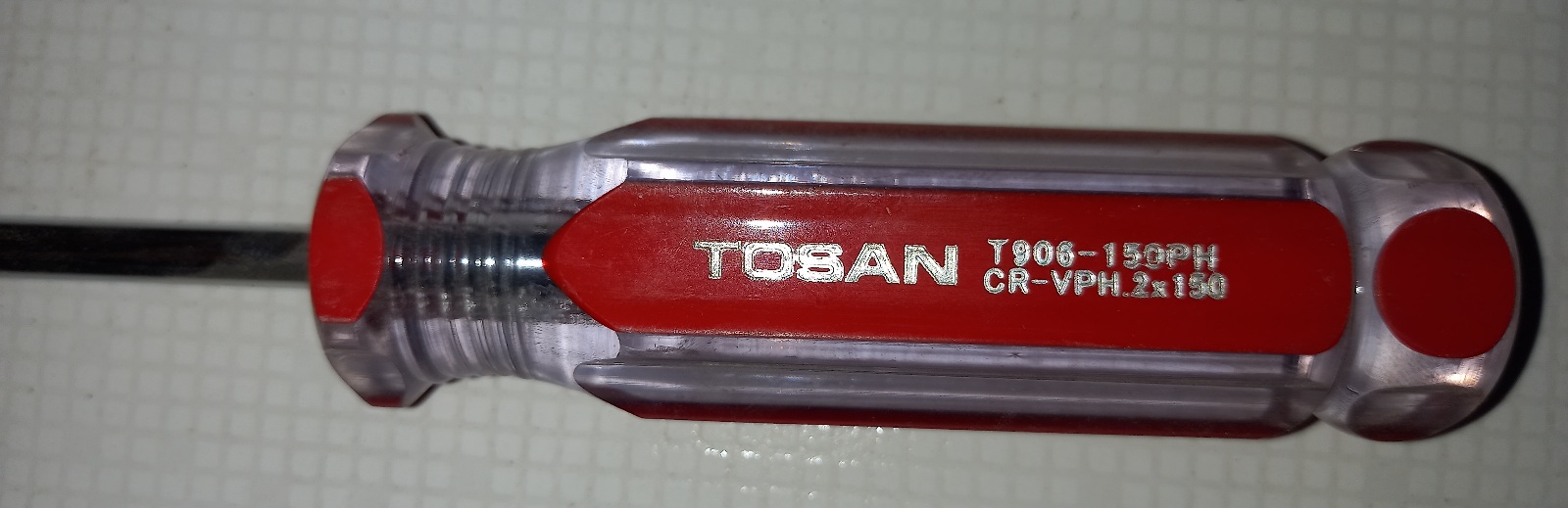 پیچ گوشتی 150*2 چهارسو کریستالی توسن مدل T906N-150PH